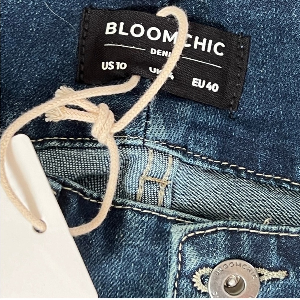 Bloomchic Medium Wash Slim Jeans